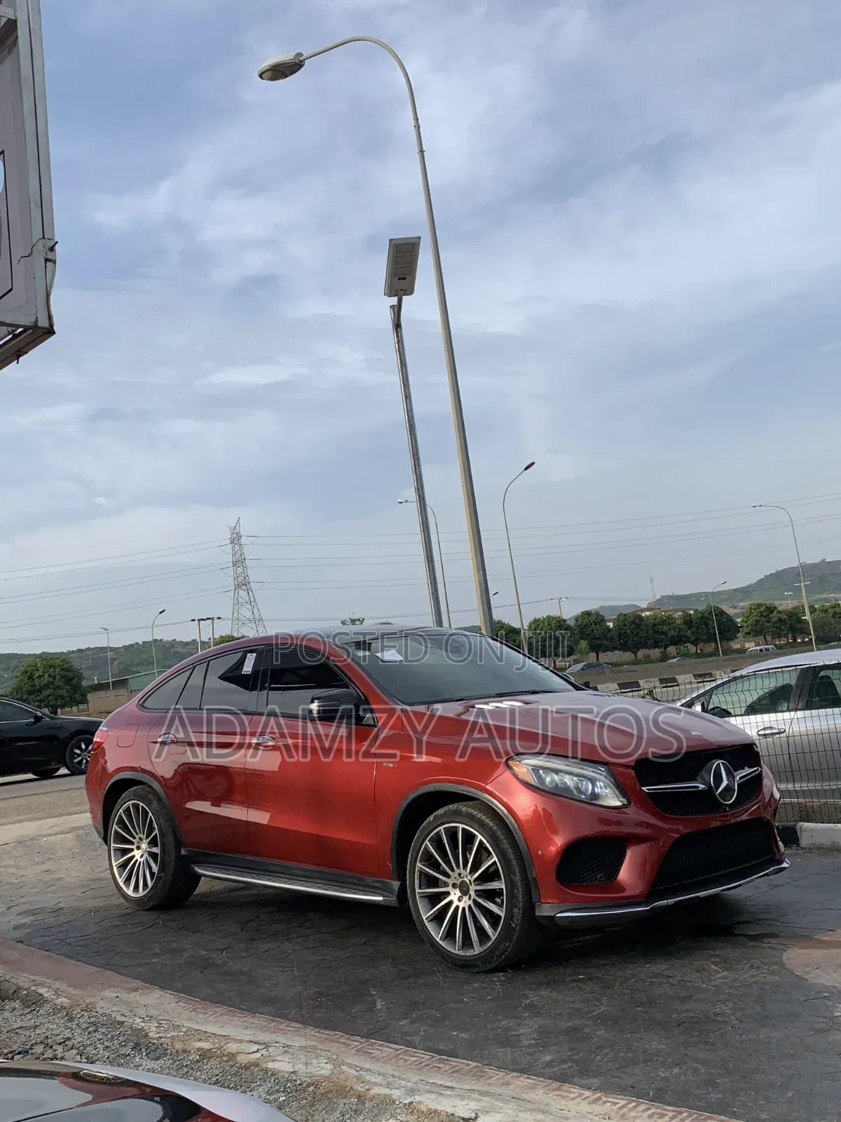 Mercedes-Benz GLE-Class 2016 Red