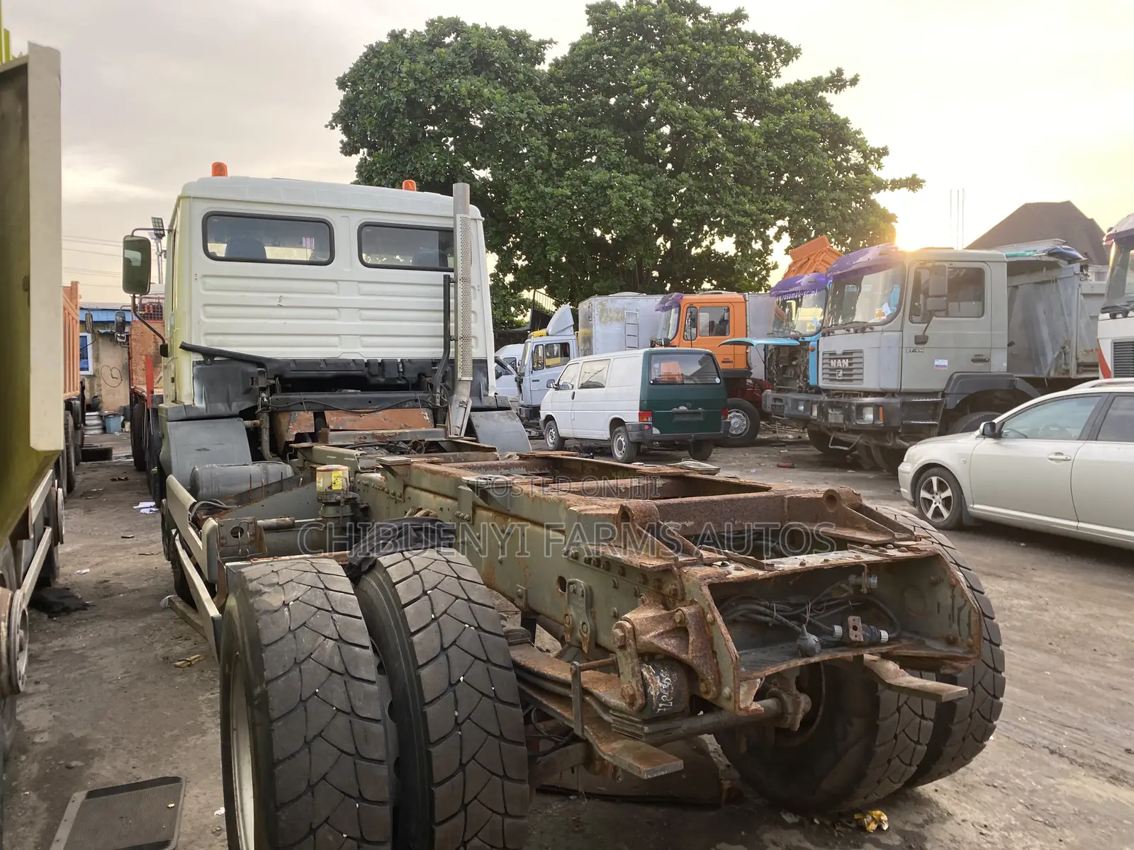 Man Diesel Truckhead 10tyres