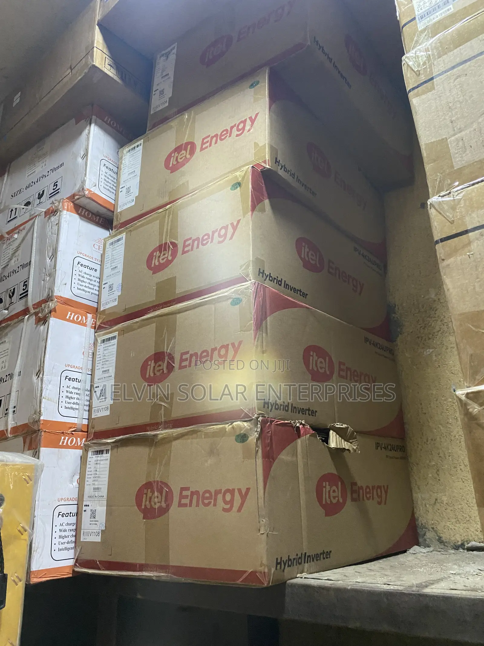 4.2kva 24v Itel Hybrid Solar Pure Sine Wave Inverter Available Now 