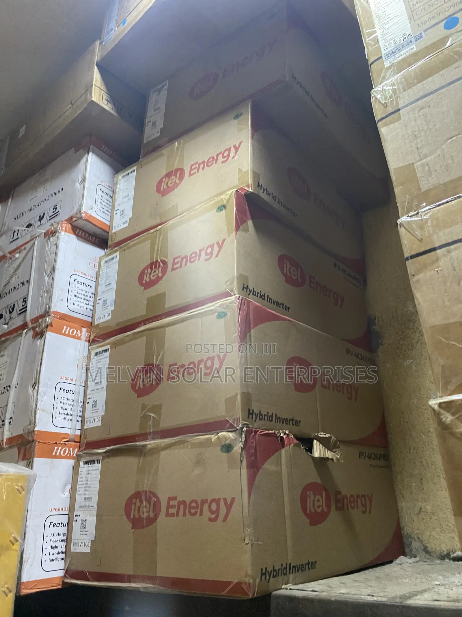 4.2kva 24v Itel Hybrid Solar Pure Sine Wave Inverter Available Now 