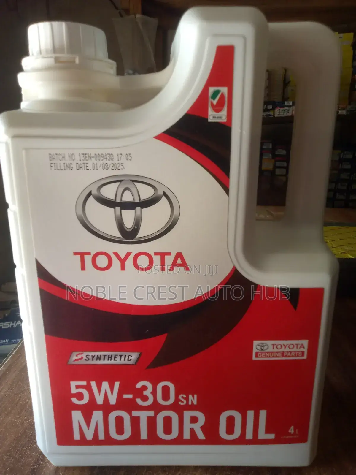Toyota 5w-30 Motor Oil 4l