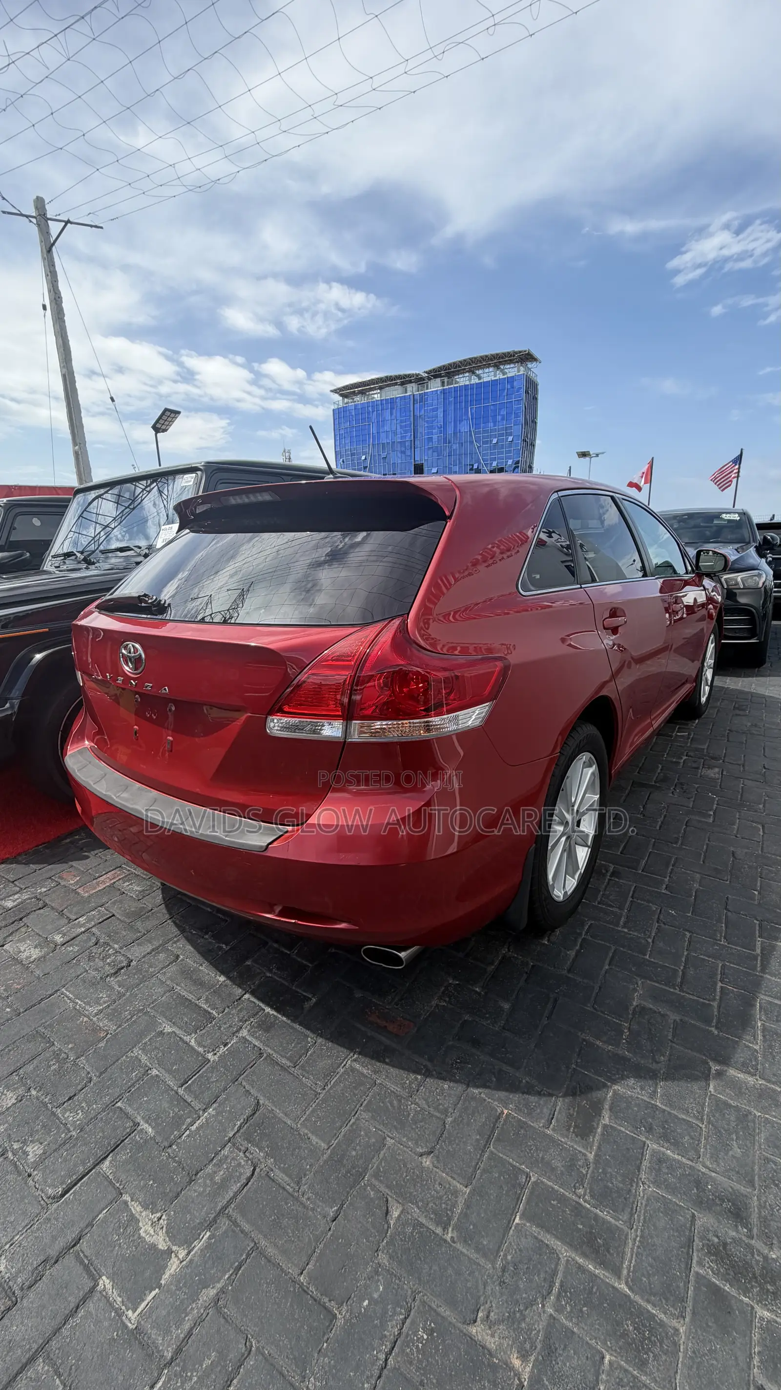 Toyota Venza AWD 2010 Red