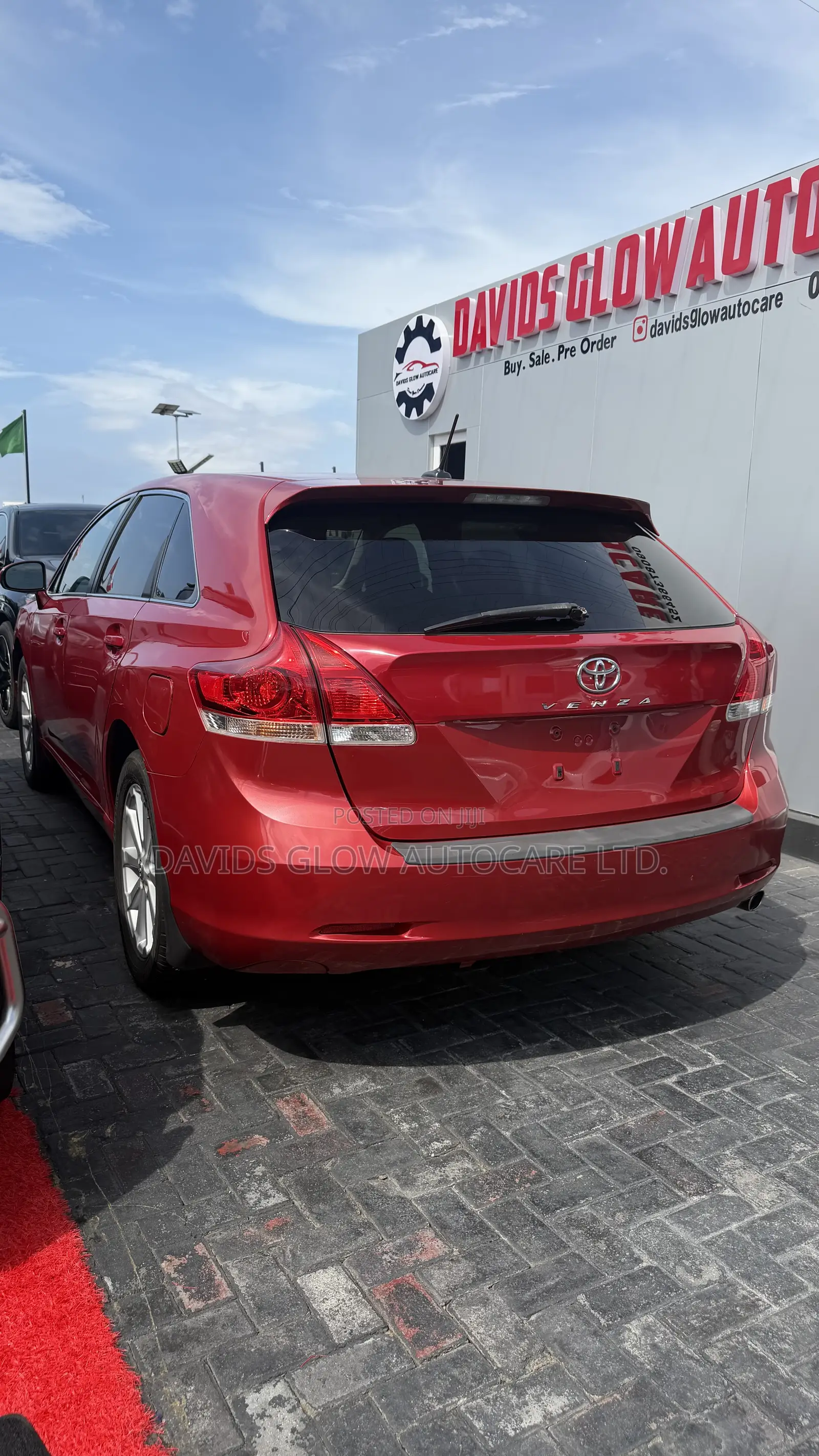 Toyota Venza AWD 2010 Red