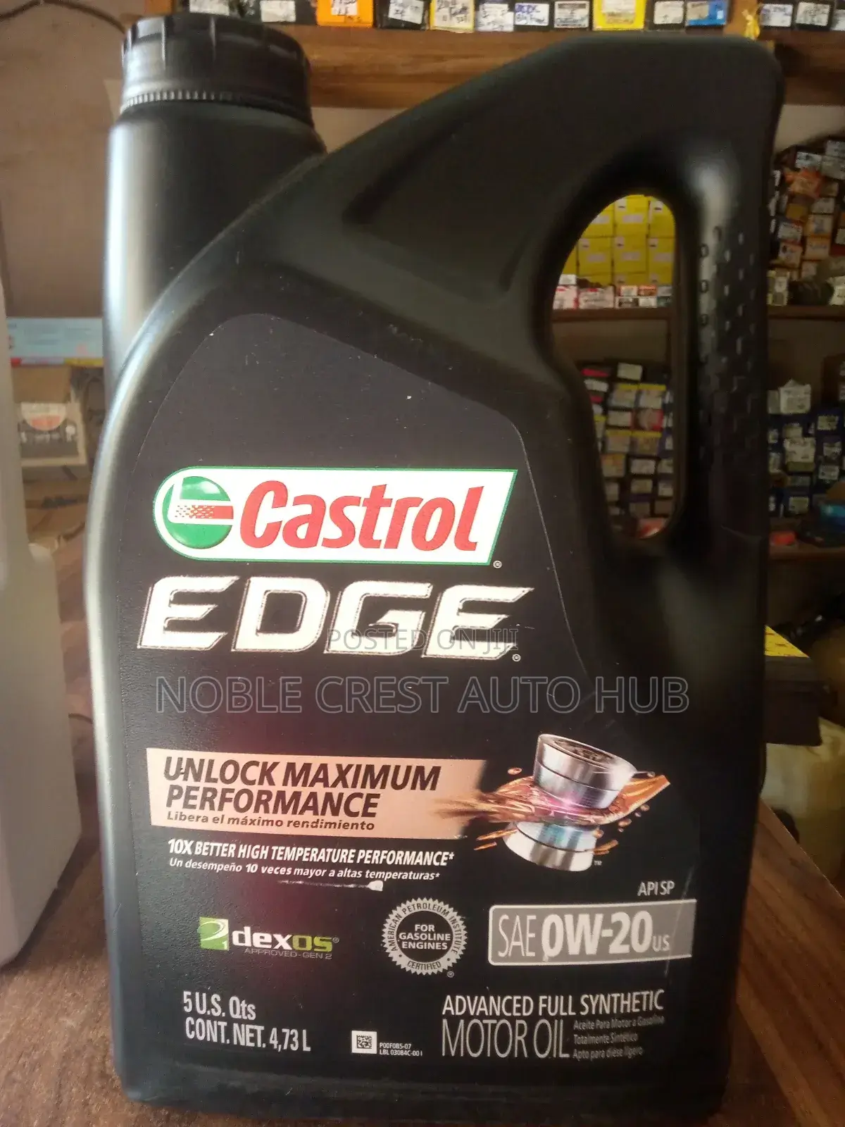 Castrol Edge 0w-20 5l Black