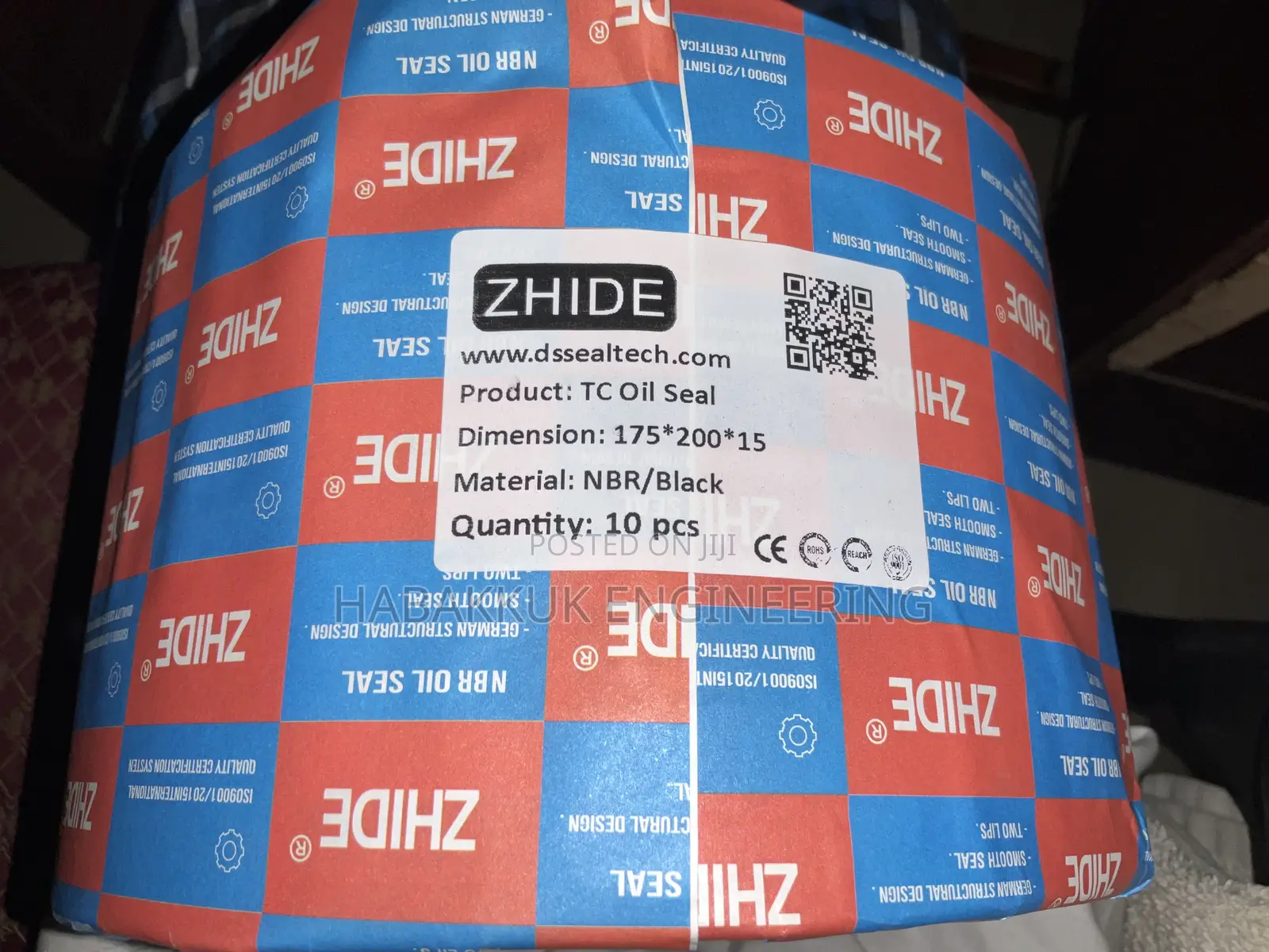 Oil Seal (Zhide Tc Oil Seal 175×200×15)