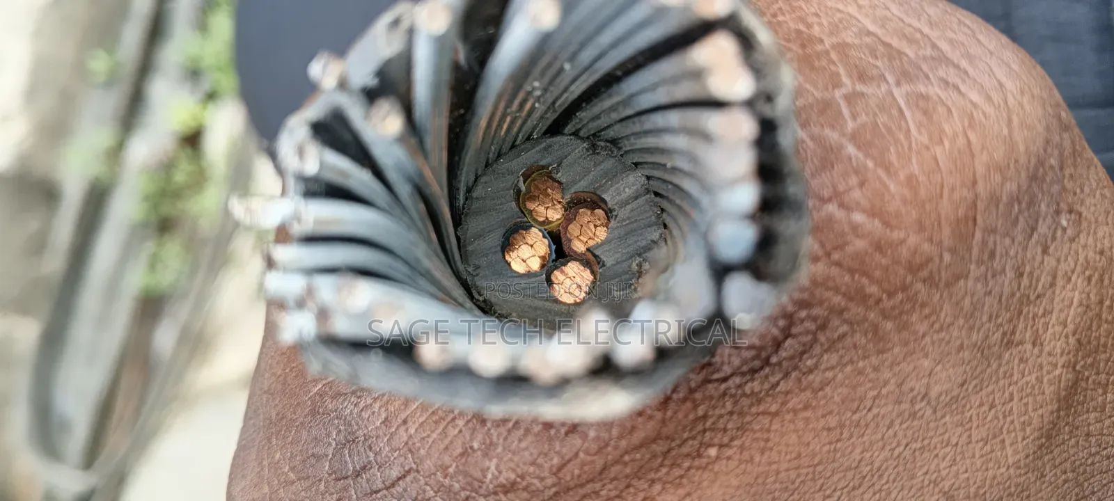 10mm 4core Armored Cable