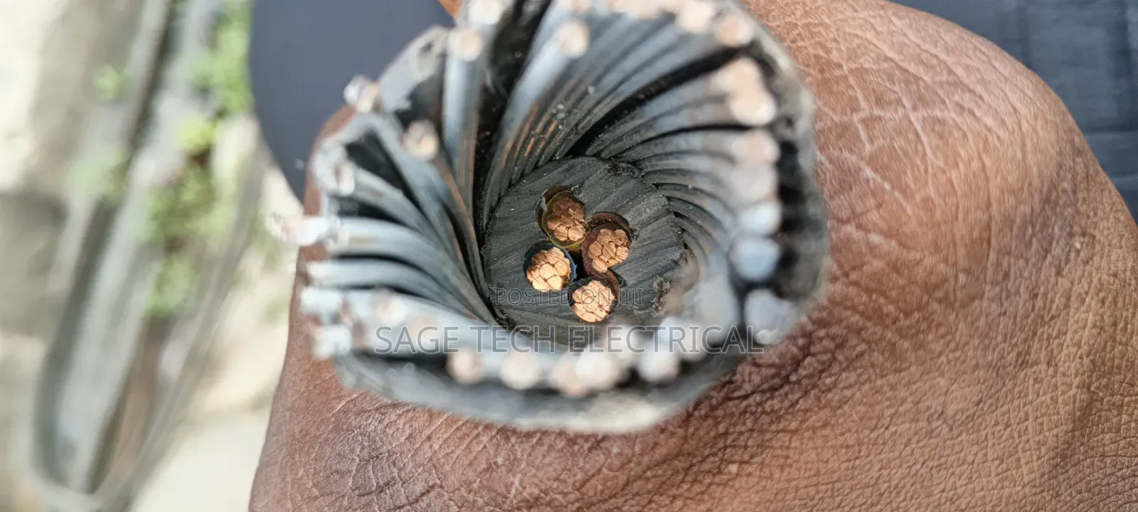 10mm 4core Armored Cable