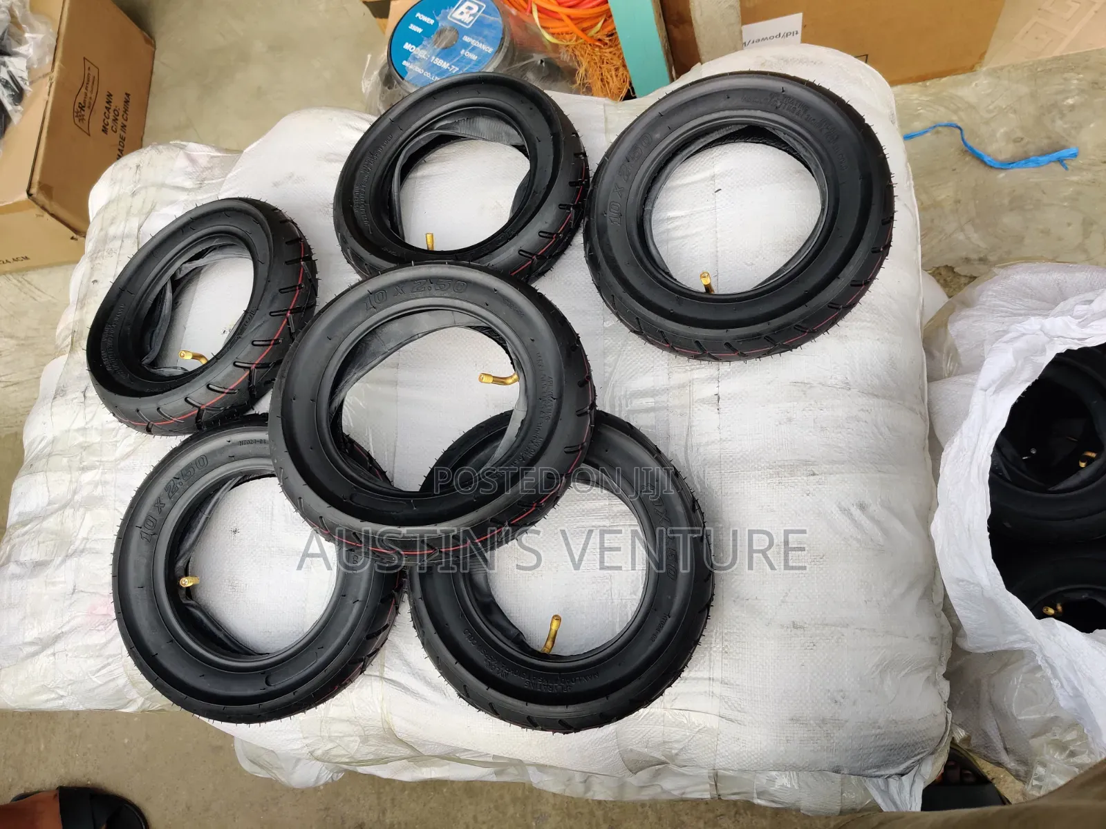 Brand New Electric Scooter Tire and Tube Size 10×2.50
