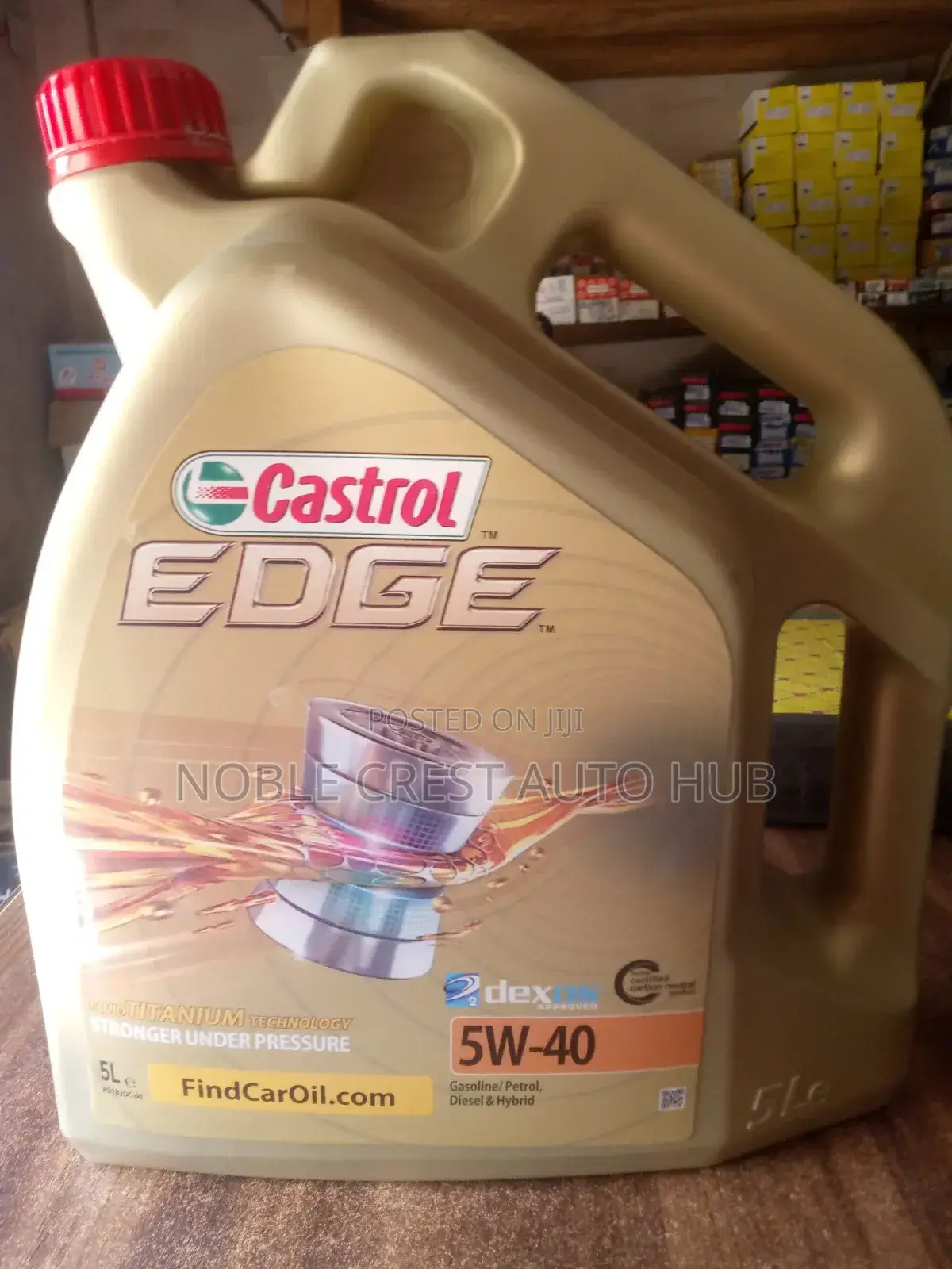 Castrol Edge 5w-40 5l Titanium Technology