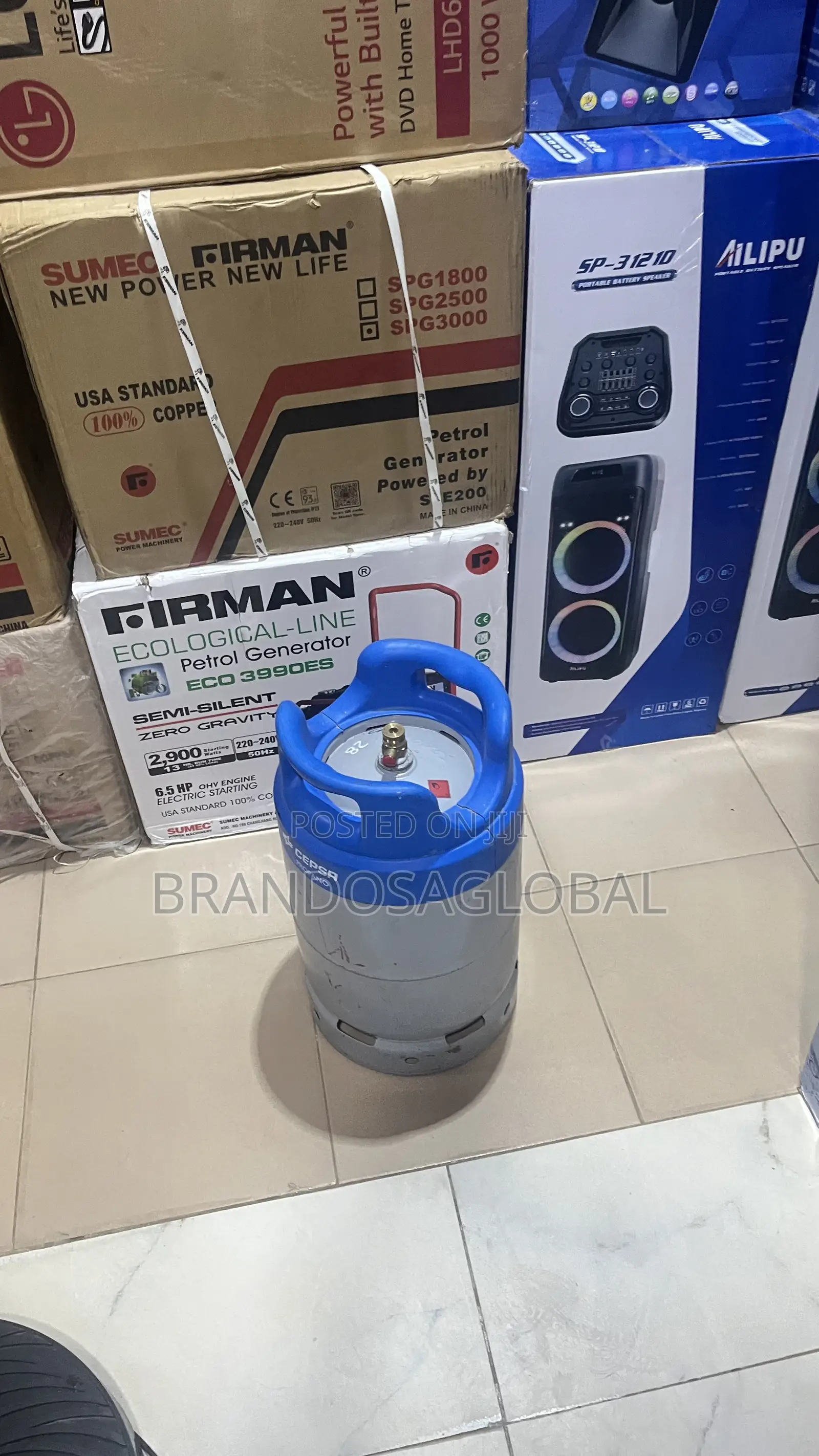 12.5kg Gas Cylinder – Reliable Indoor Cooking Gas Tank