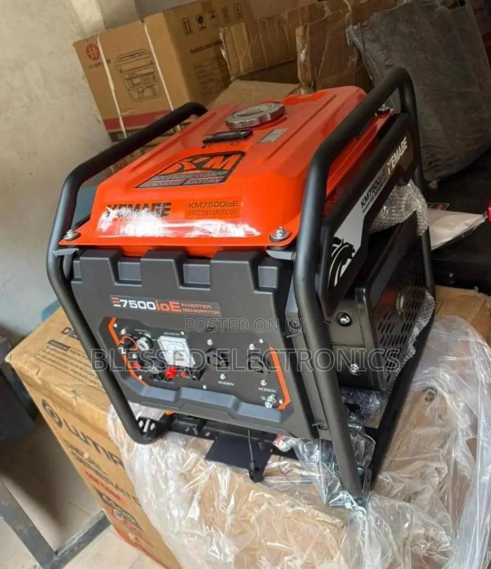 Kemage Inverter 7.5kva Generator 100% Original Low Noise and Low Fuel