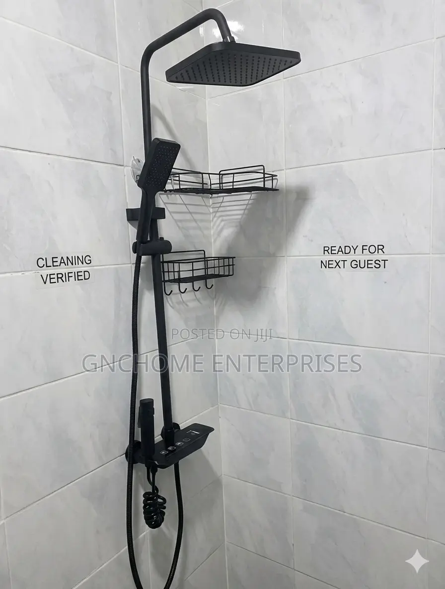 Black Shower With Pino