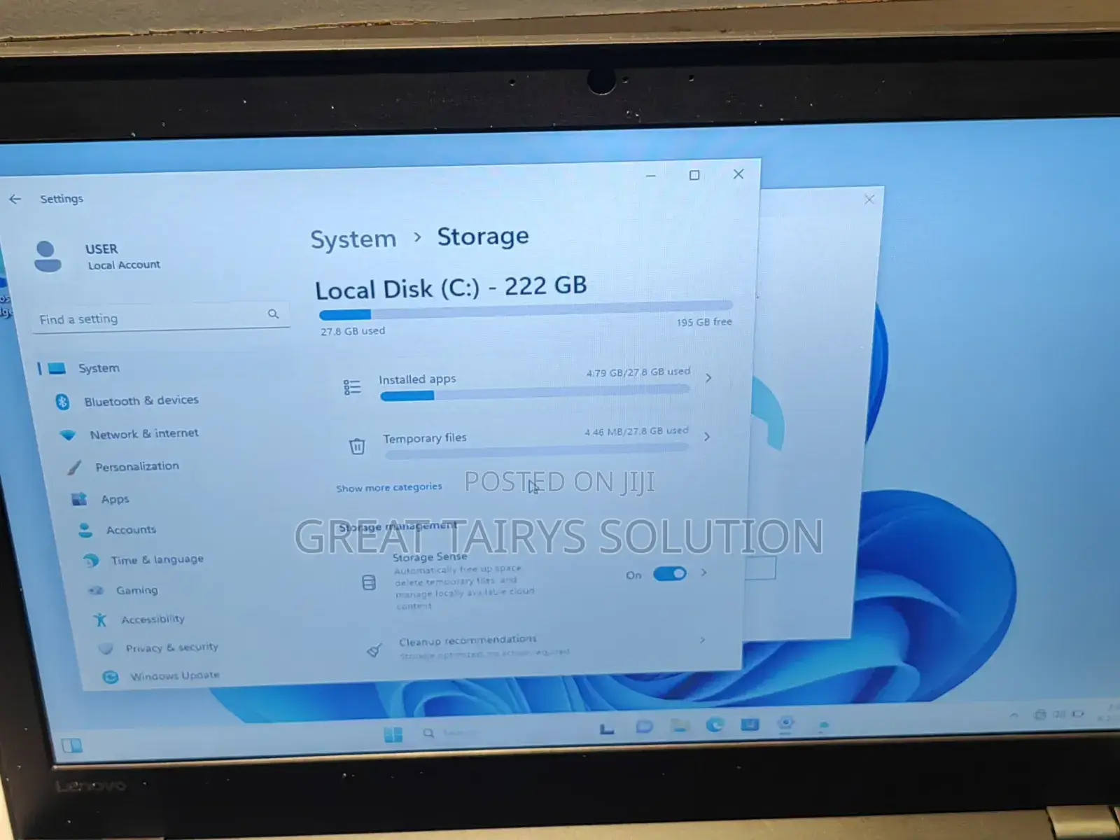 Laptop Lenovo ThinkPad T560 8GB Intel Core i5 SSD 256GB