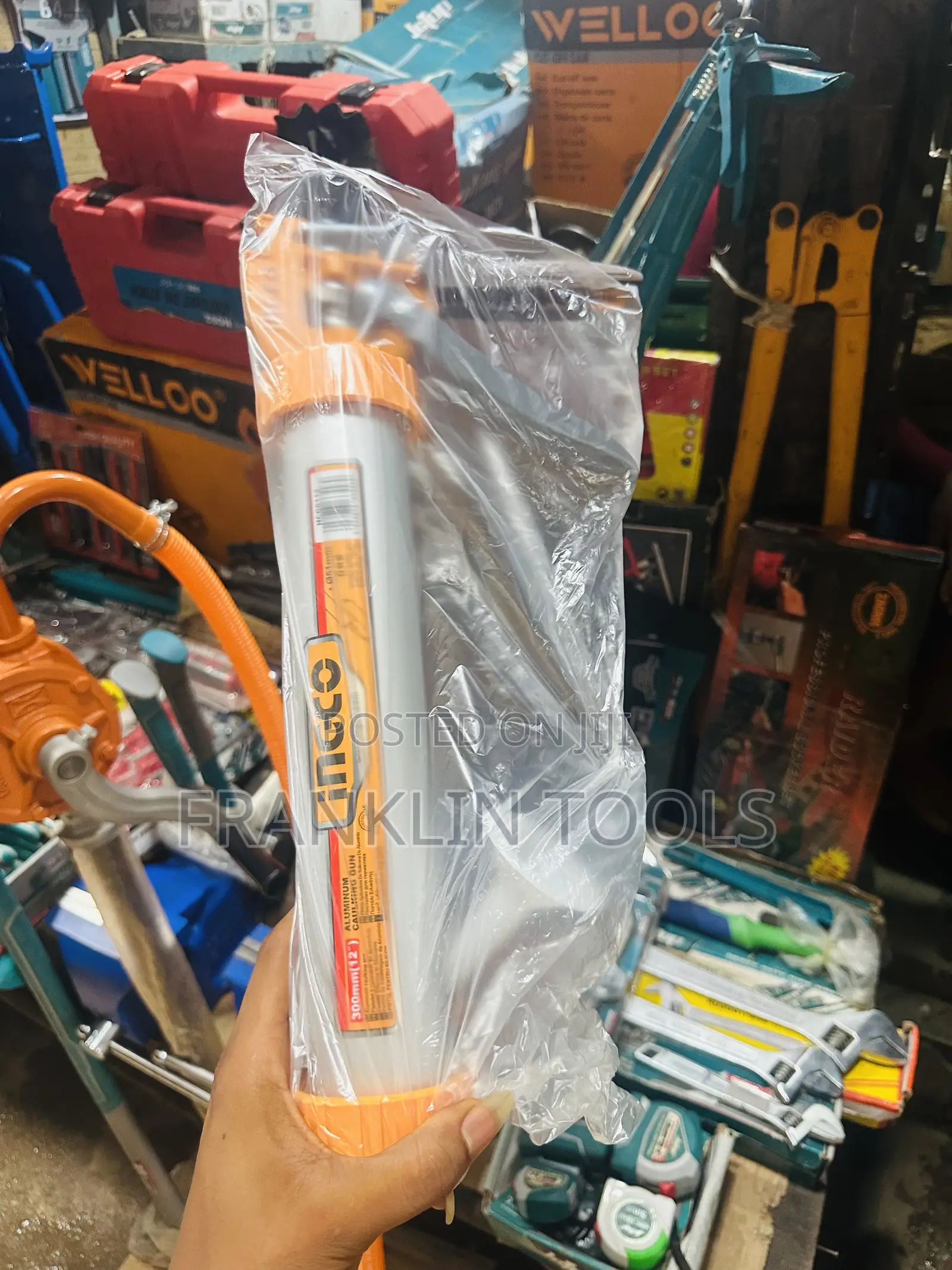 Ingco 300mm Aluminum Caulking Gun