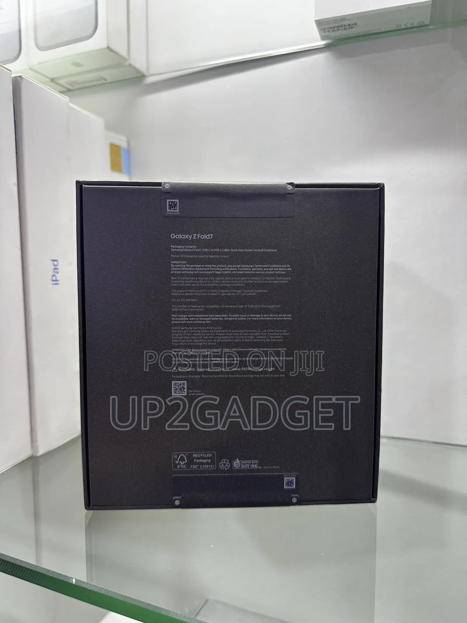 New Samsung Galaxy Z Fold7 256 GB Black