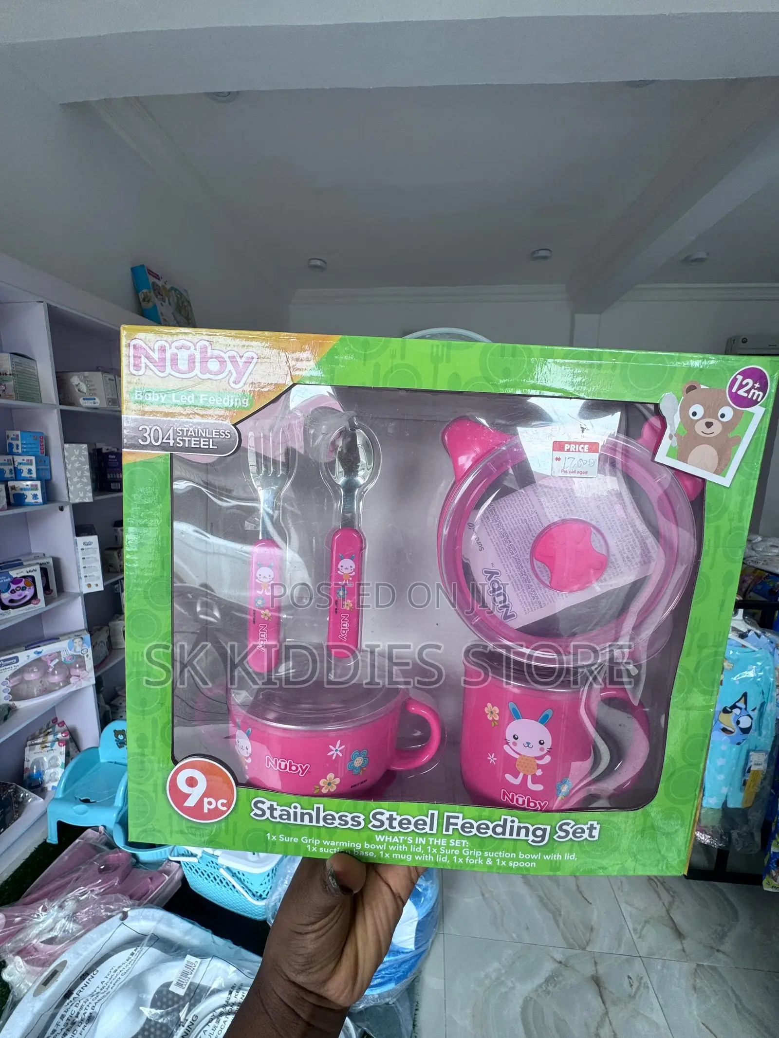 Nuby Stainless Feeding Set