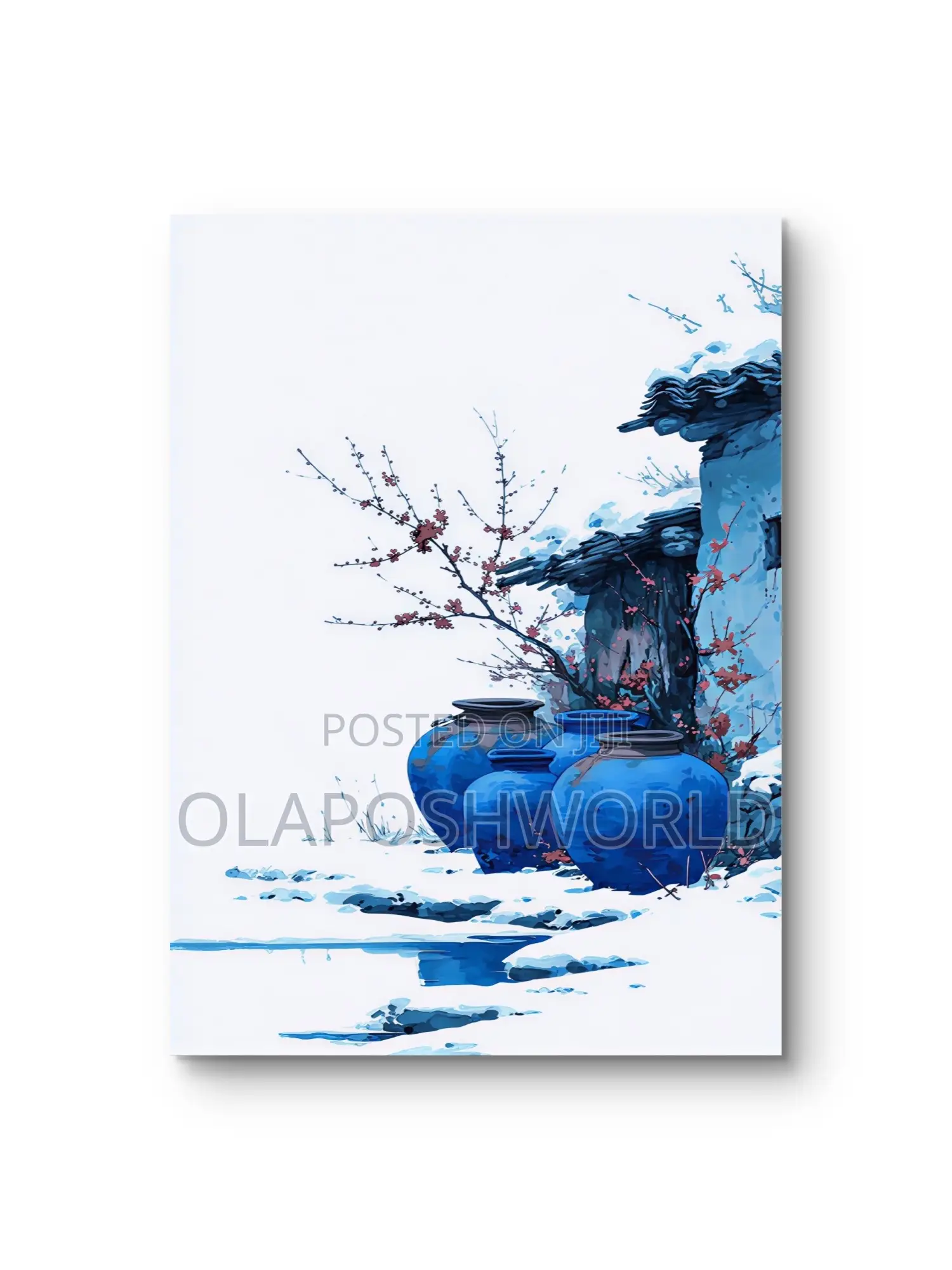Potters Pot Canvas 1pcs Wall Art