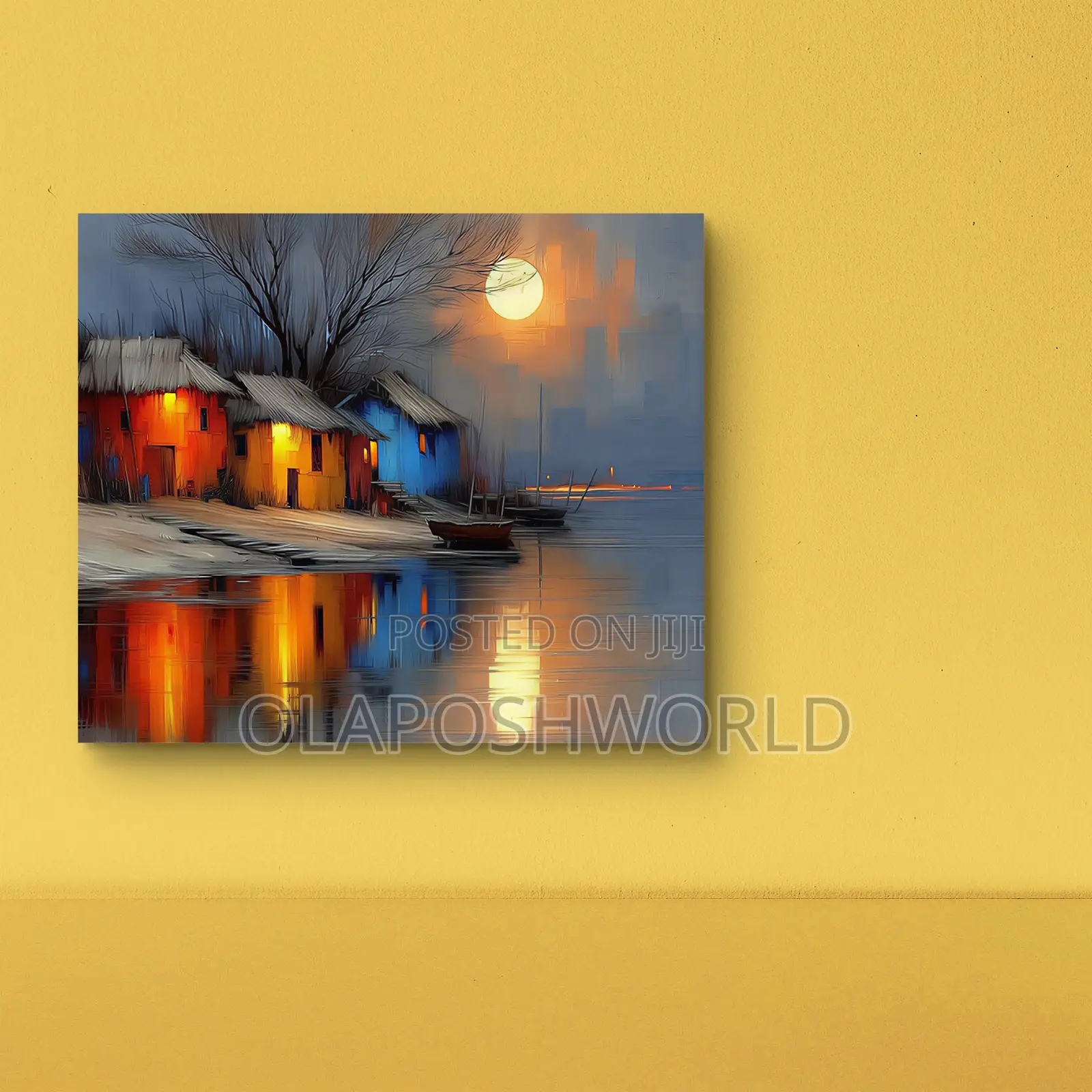 The Moonlight Canvas Wall Art