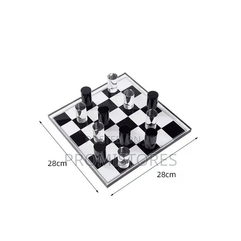 Fastionable High Class Acrylic Chess Board 28x28cm