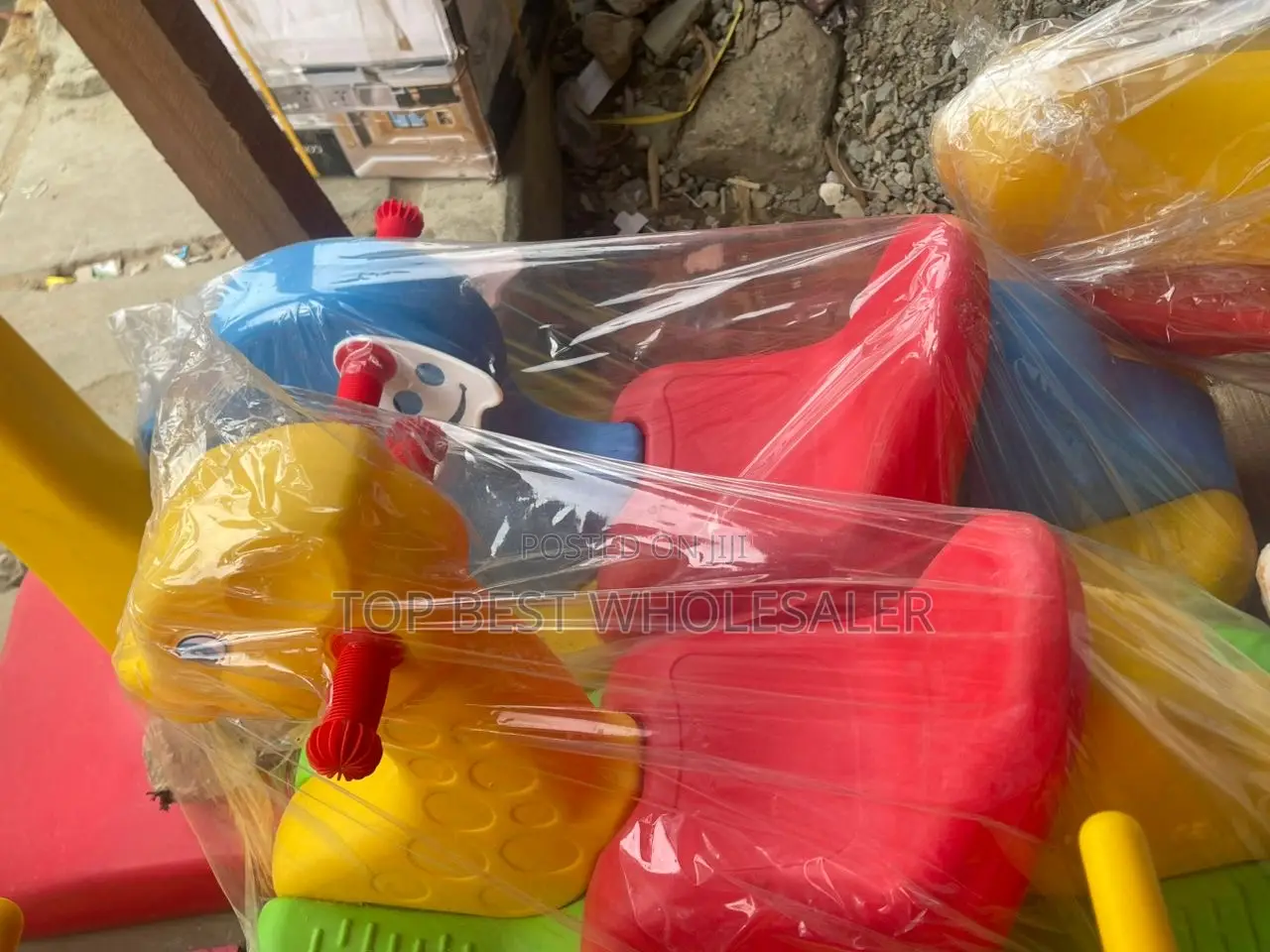Single Plastic Rocking Horse