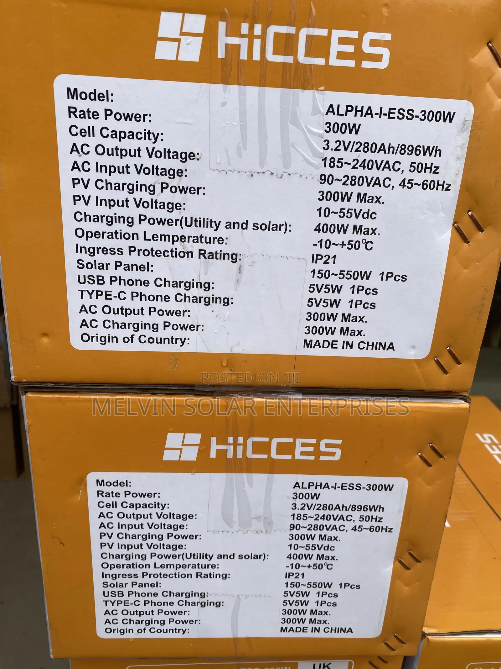 1kwh All in One Solar Generator With 300wattsoutput Can Power 3bedroom