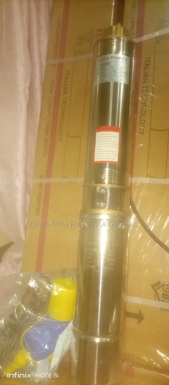 0.5 Submersible Pumping Machine With Free Float Switch