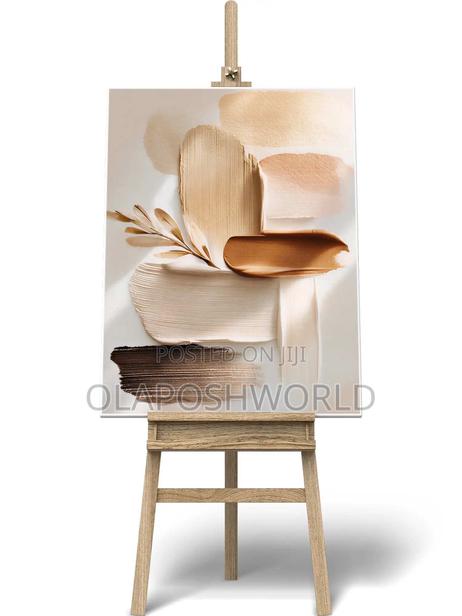 Beige Canvas Wall Art 1pcs Wall Art