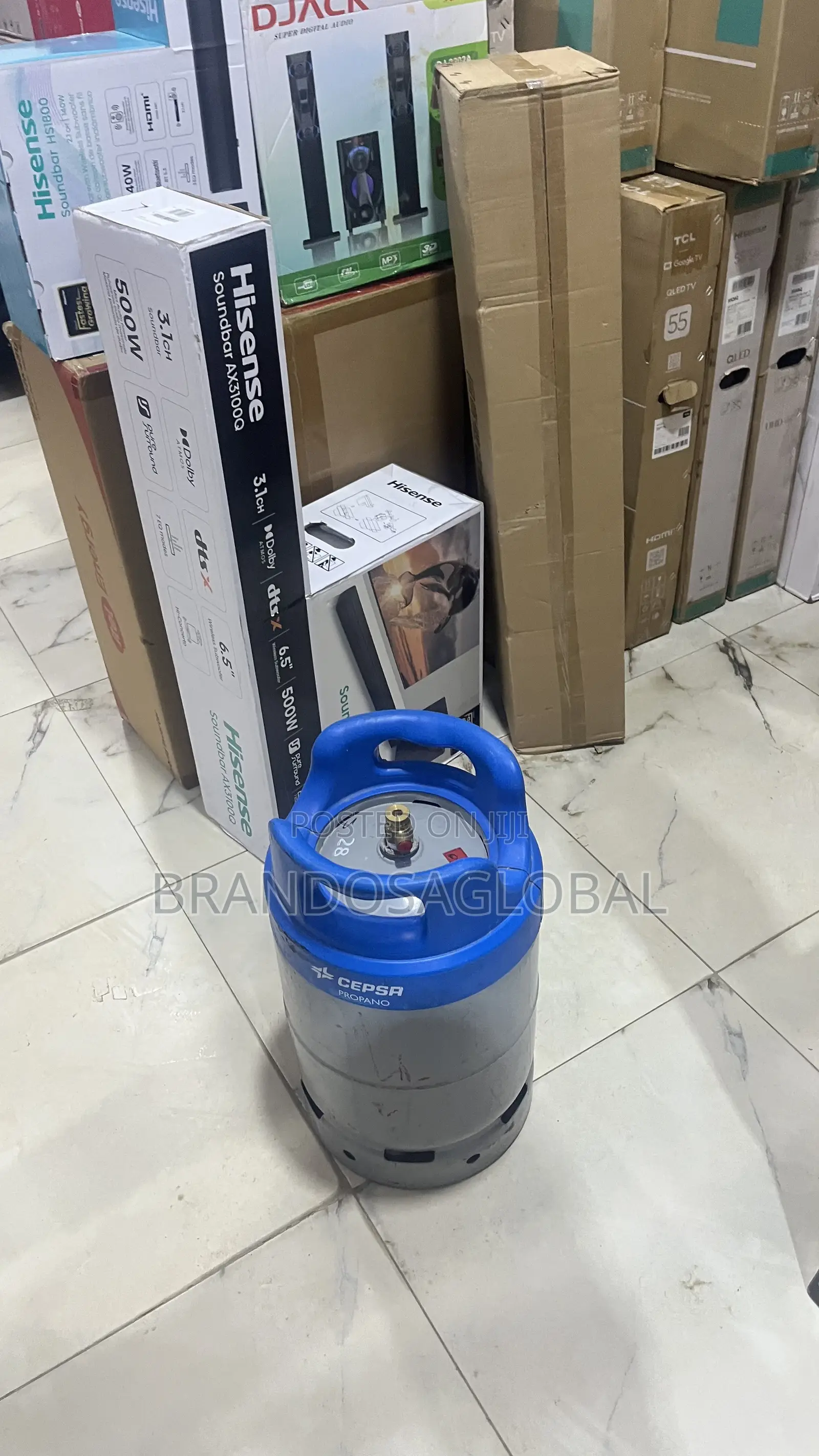 Brand New 12.5kg Gas Cylinder – Strong Commercial Cooking Cylinder