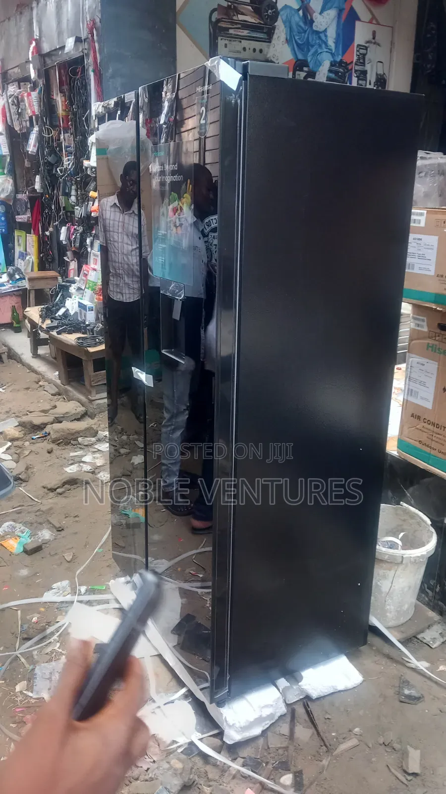 Hisense Luxury Inverter Side by Side Refrigerator With Water Dispenser