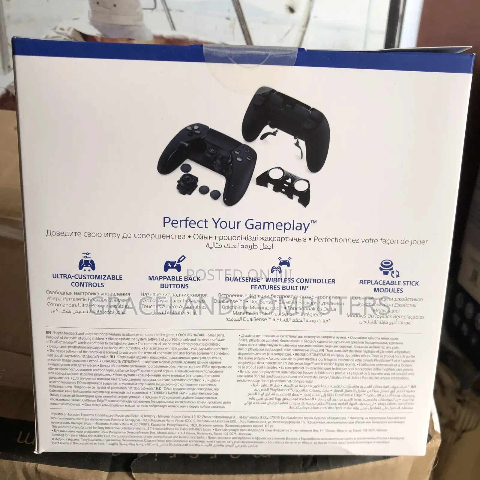 Sony Dualsense Edge Ps5 Wireless Pro Controller for Playstation 5