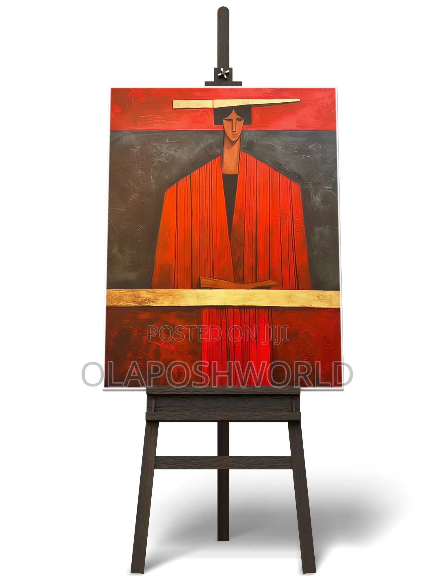 The Book Keeper Canvas Wall Art