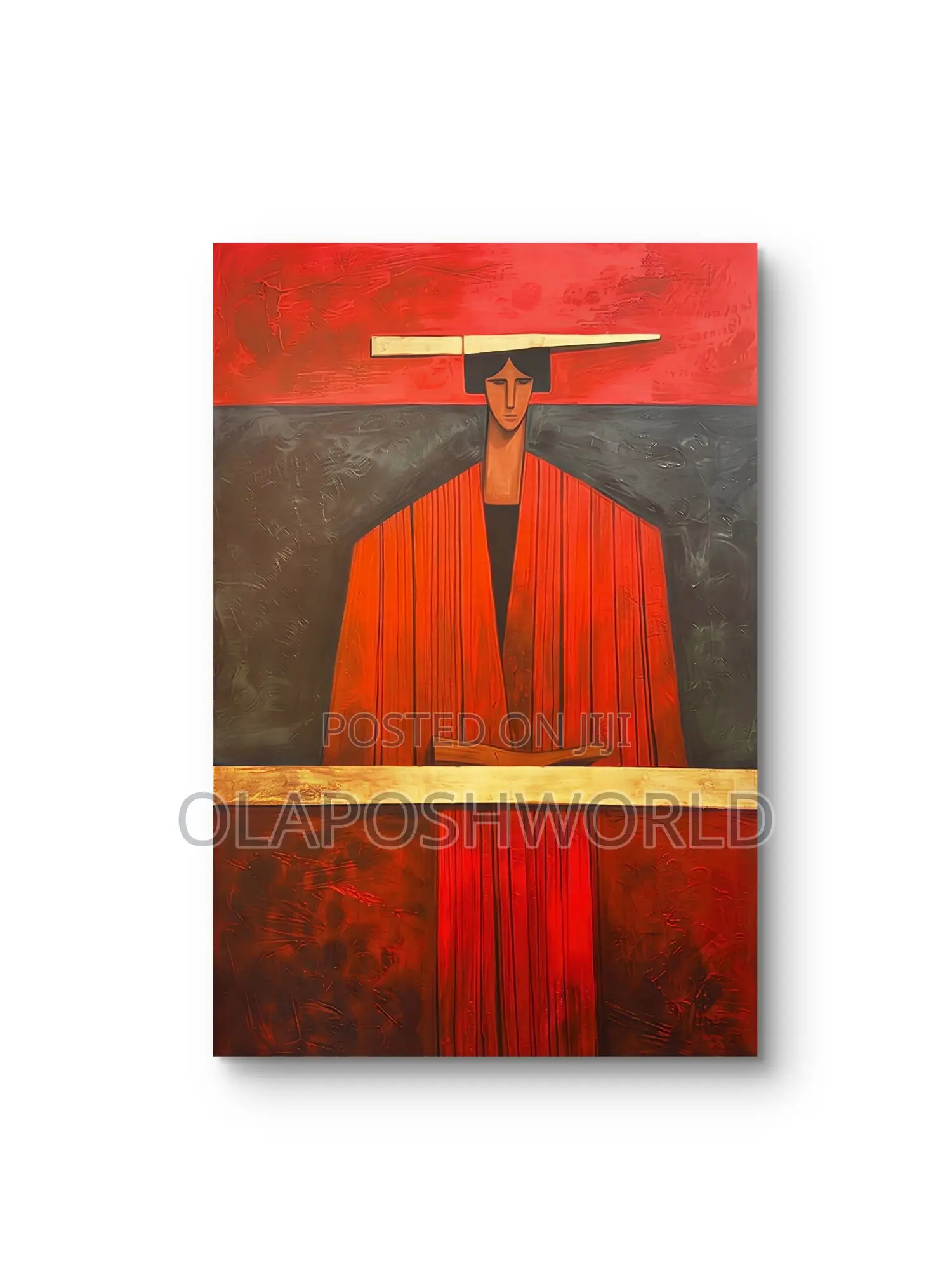 The Book Keeper Canvas Wall Art