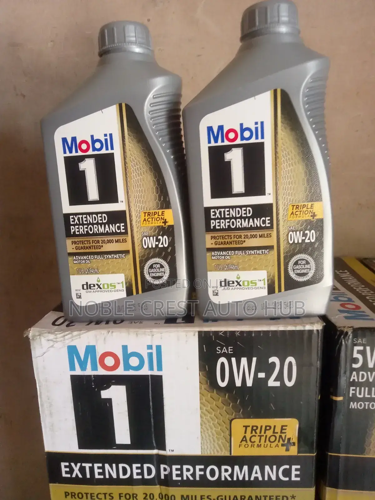Full Synthetic Mobil 1 0w-20 1l
