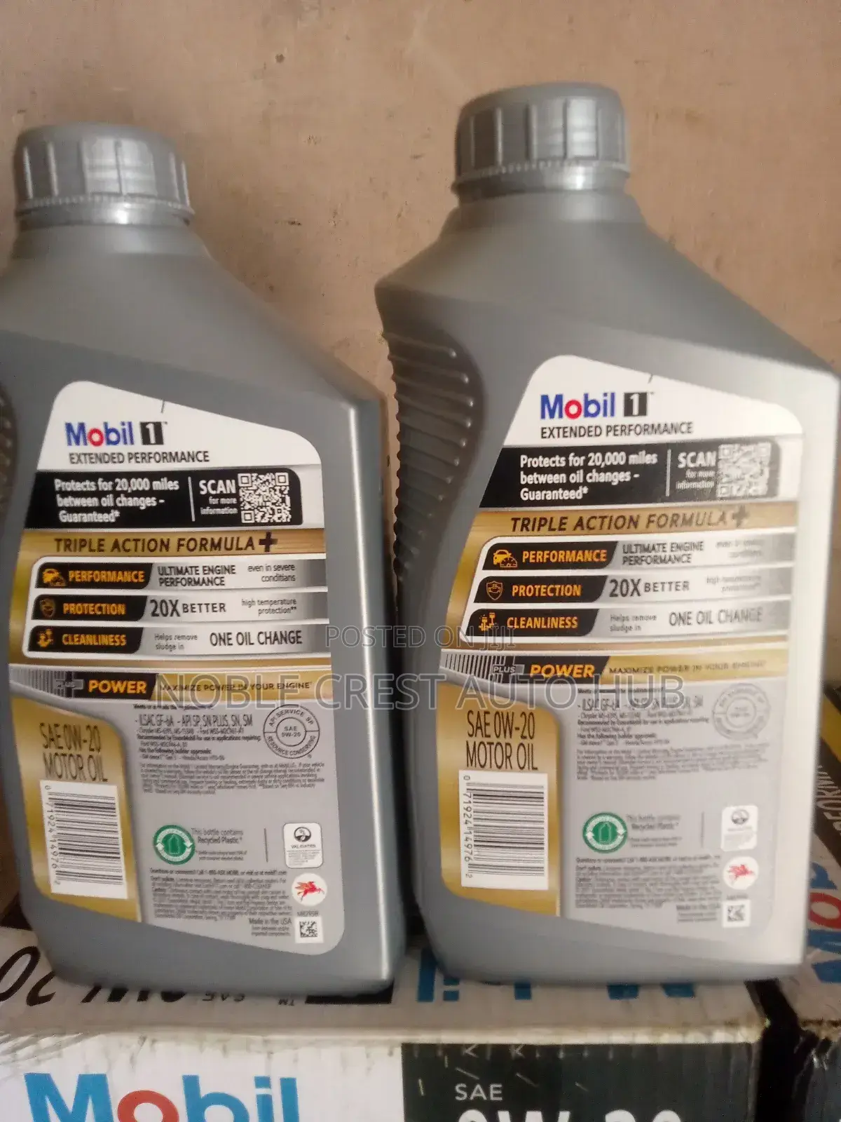 Full Synthetic Mobil 1 0w-20 1l