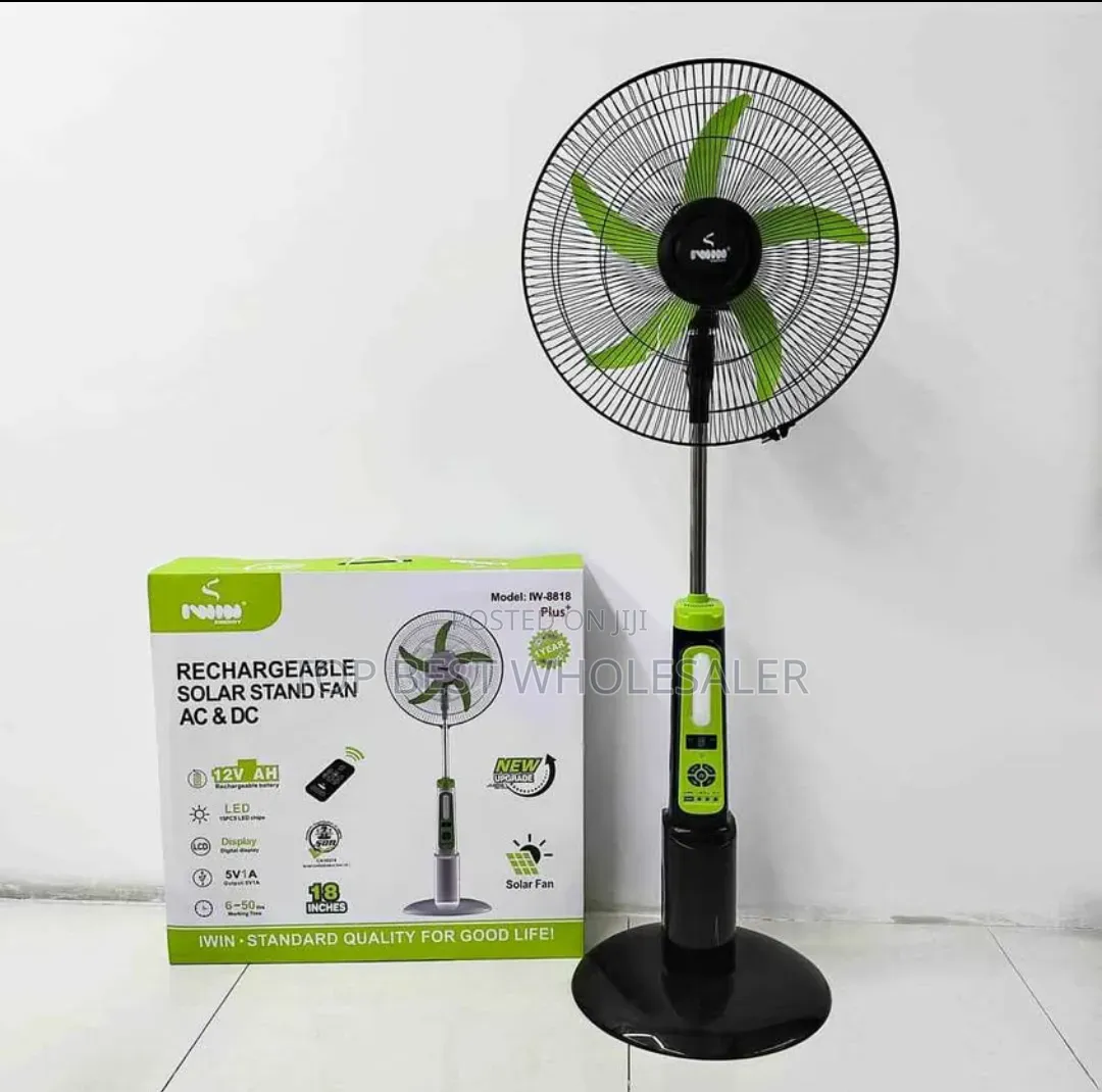 Rechargeable Standing Fan 18inches
