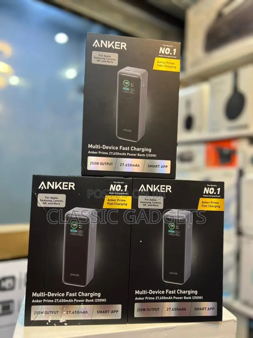 Anker Prime Power Bank (27,650mah 250w