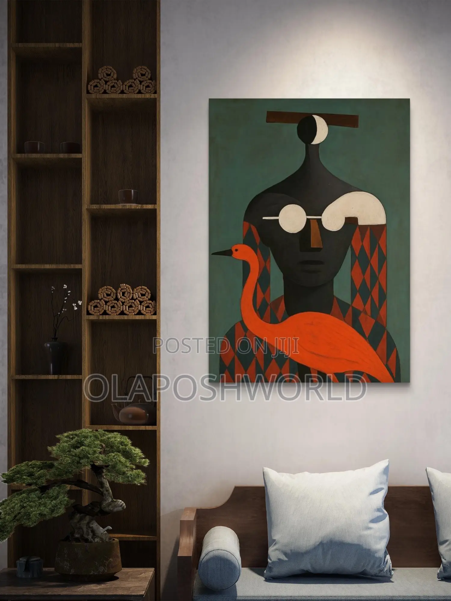 The Reaper Cavas Wall Frame