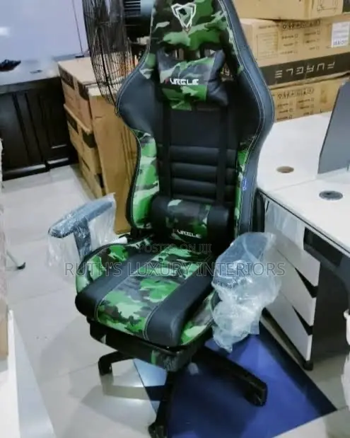 Furgle Gaming Chair Furniture With Army Color
