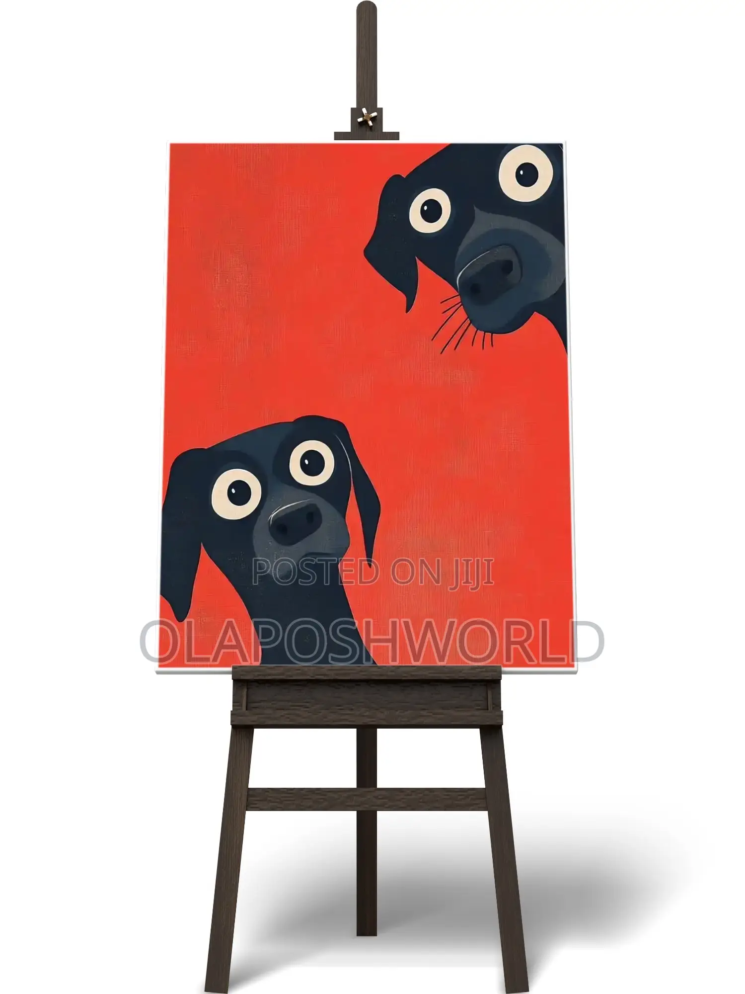 Puppy Canvas Wall Art