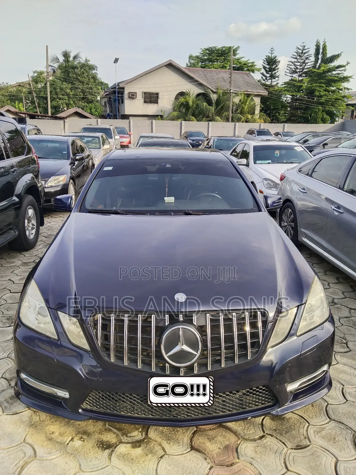 Mercedes-Benz E350 2012 Blue