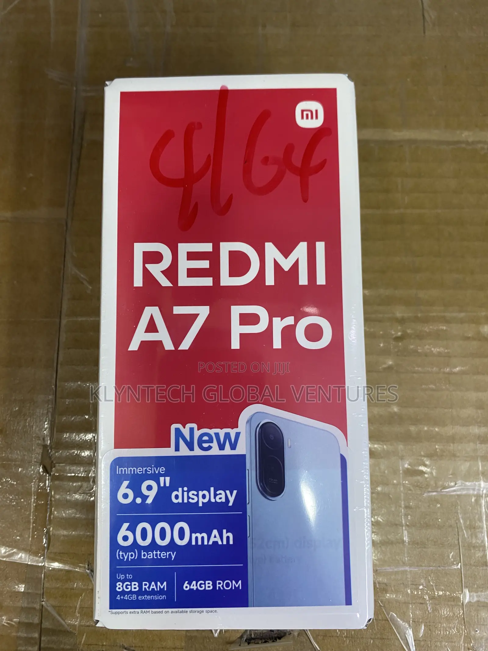 New Xiaomi Redmi A7 Pro 64 GB Red