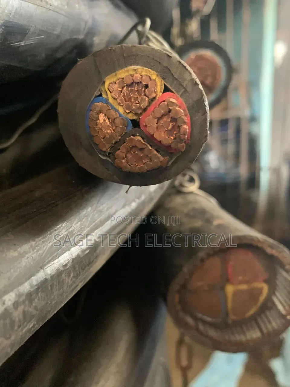 120mm 4core Armored Cable