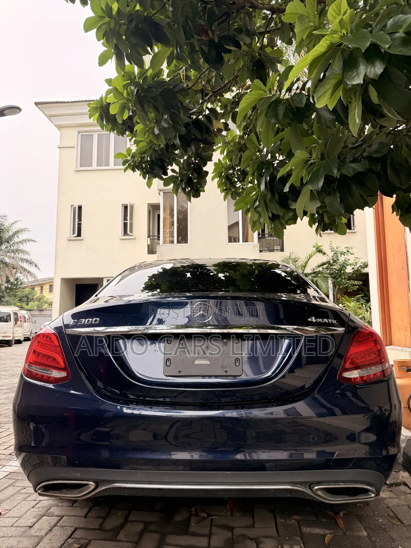 Mercedes-Benz C300 Sport 4dr AWD 4Matic Sedan (2.0L 4cyl 7A) 2015 Blue