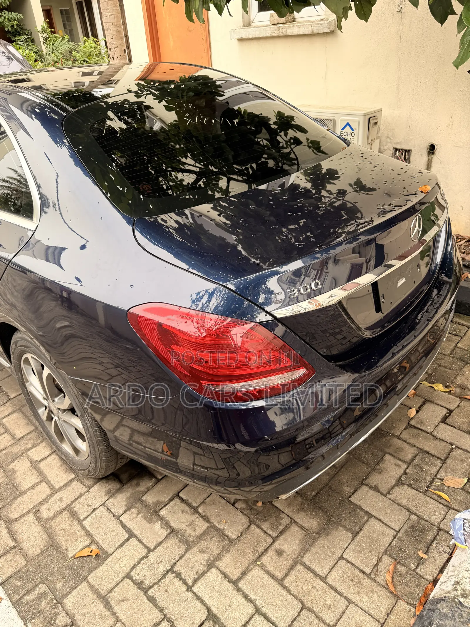 Mercedes-Benz C300 Sport 4dr AWD 4Matic Sedan (2.0L 4cyl 7A) 2015 Blue