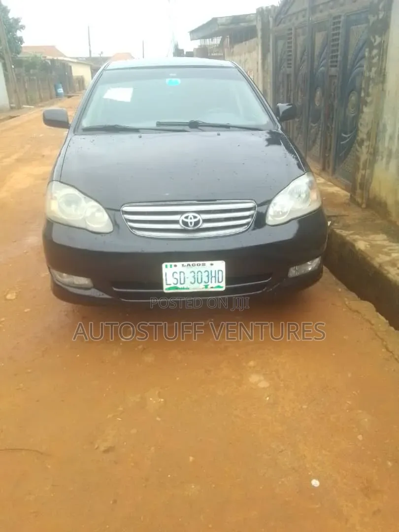 Toyota Corolla S 2004 Black
