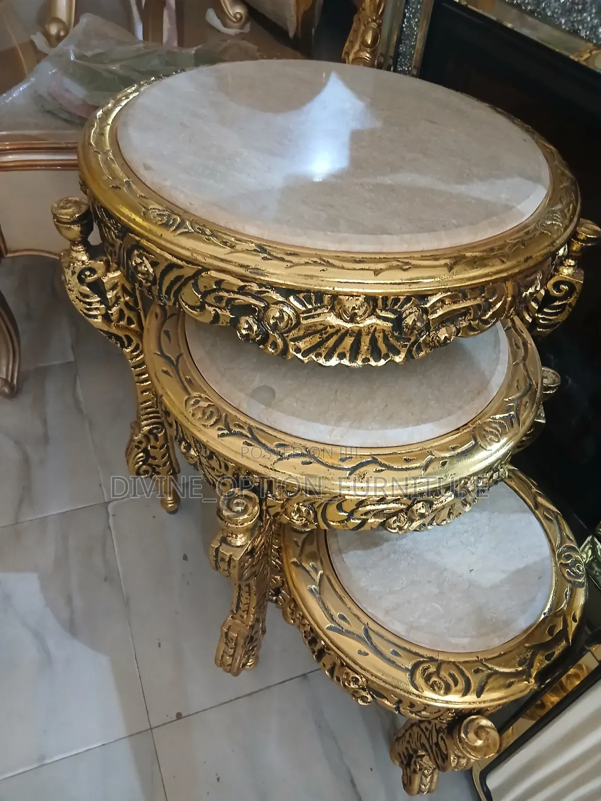 Egyptian Royal Side Stools