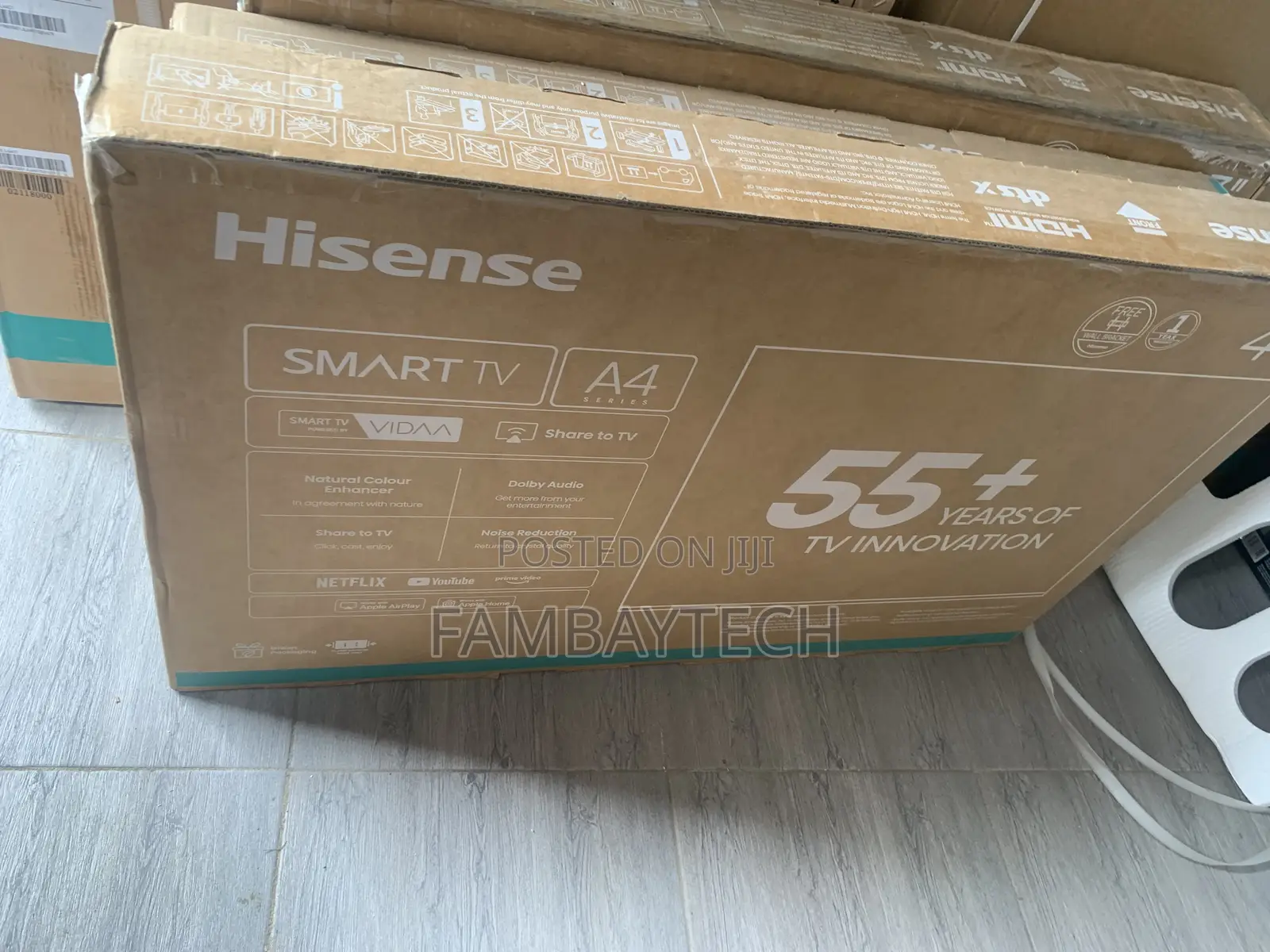 Original Hisense 43 Inches Smart Tv