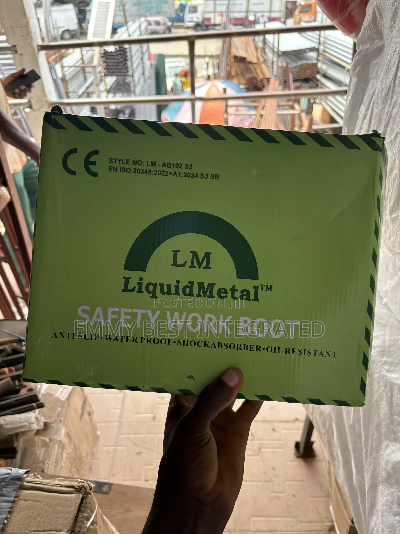 Liquidmetal Safety Boot
