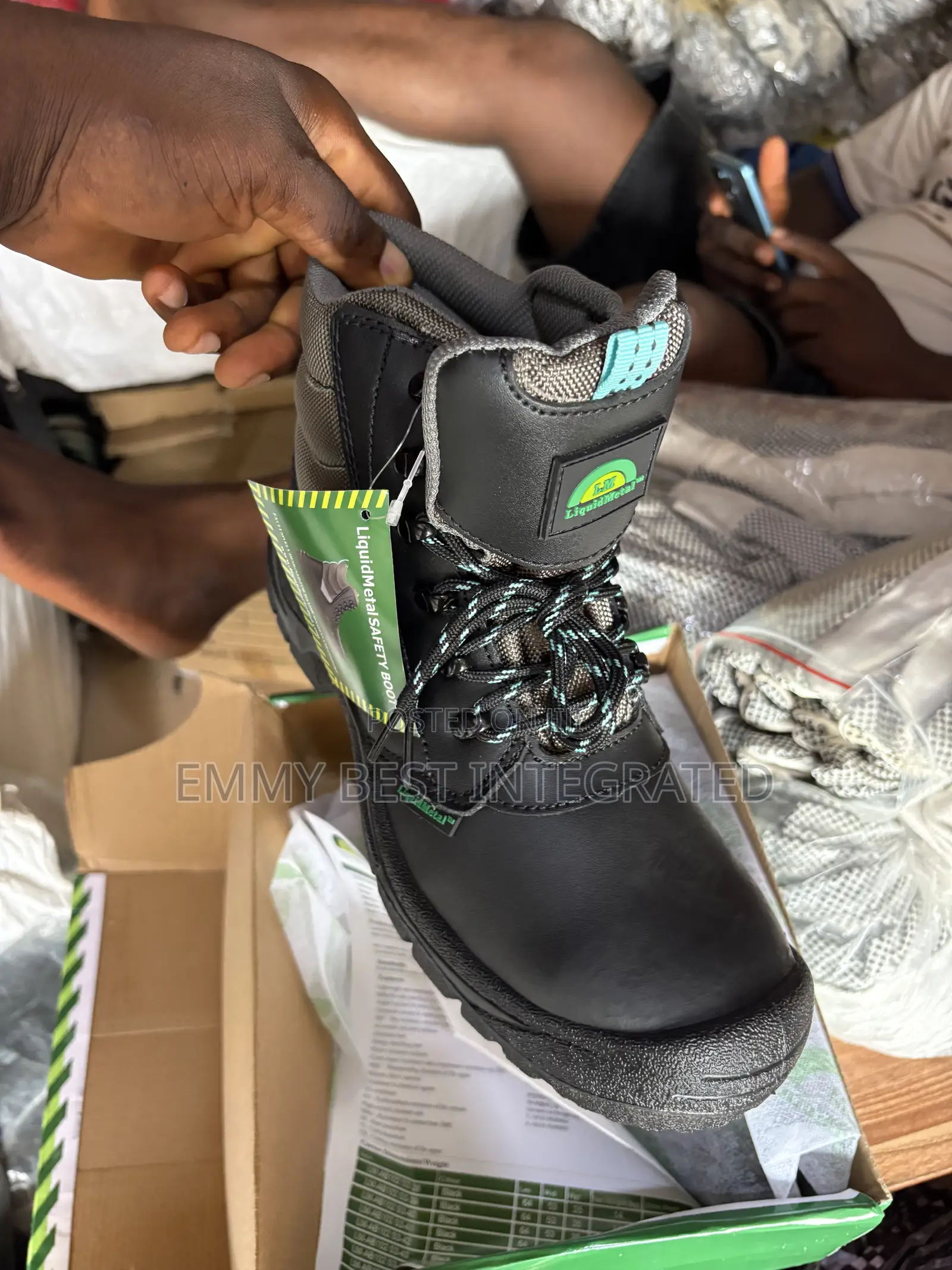 Liquidmetal Safety Boot