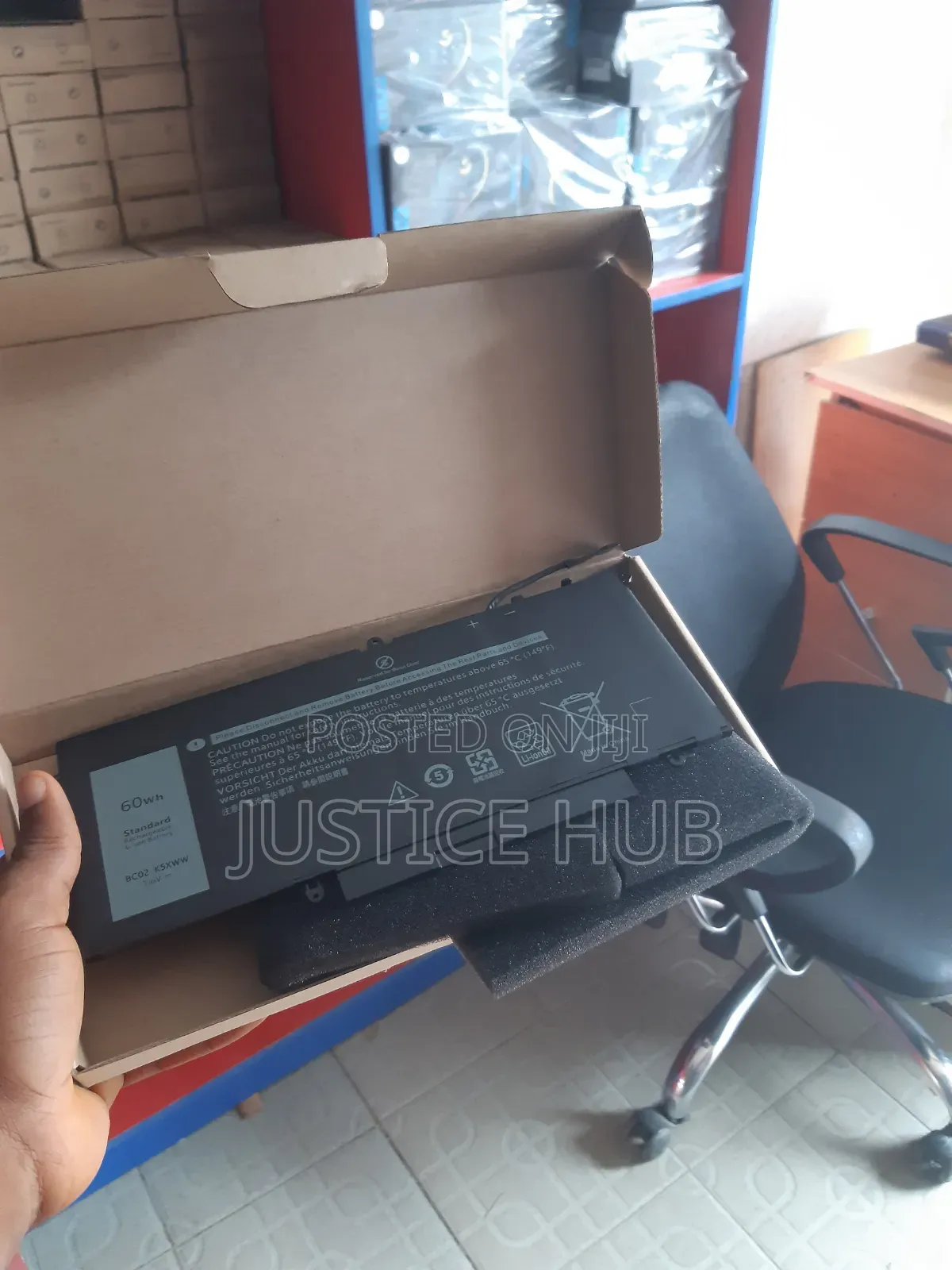 Dell Original K5xww Latitude 5289 7389 7390 Battery